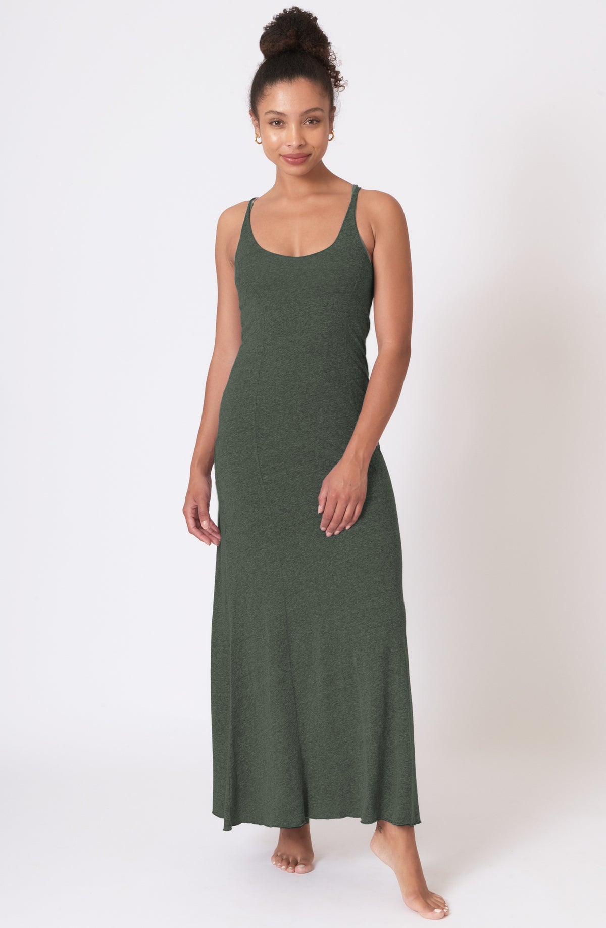 Maxi Tank Dress ~ Herb