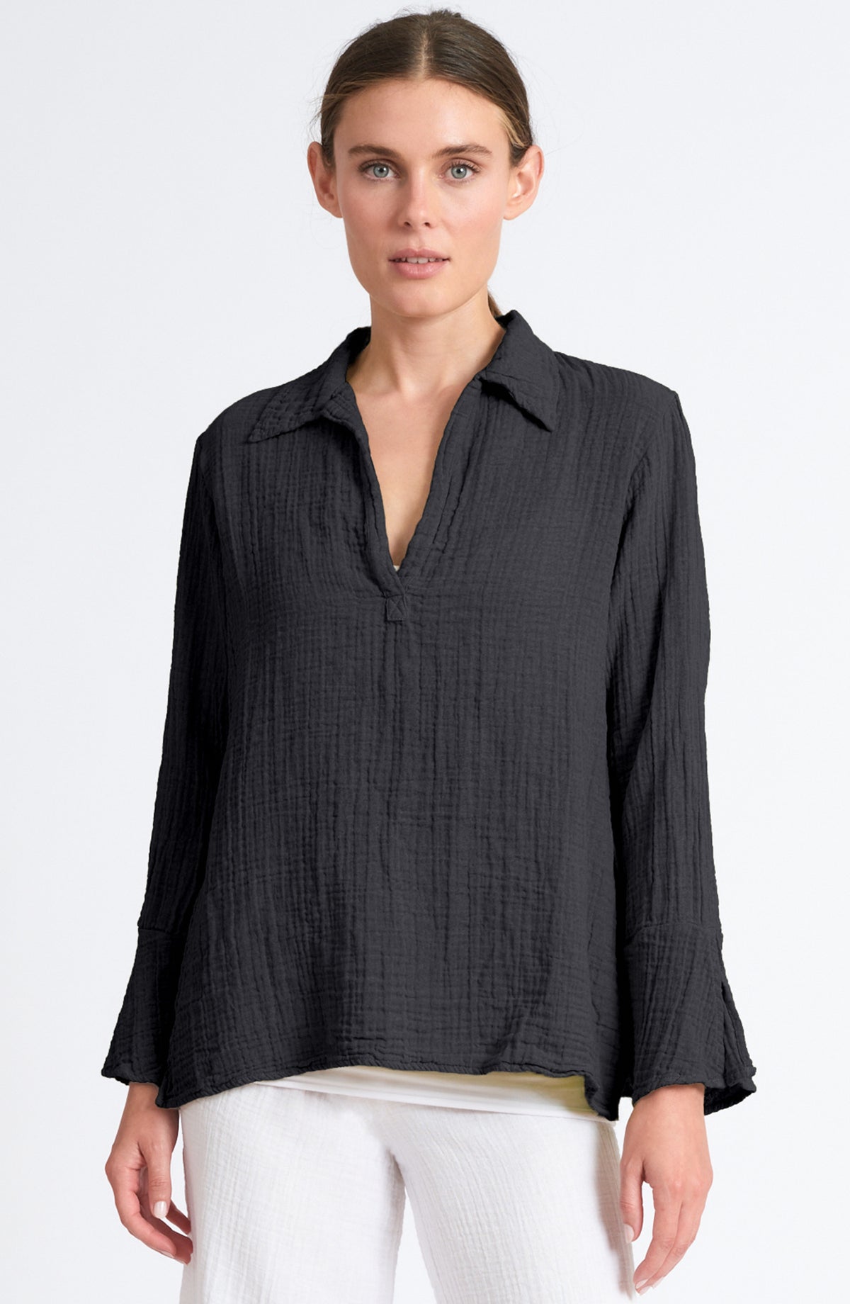 Gauze Paradise Blouse ~Shadow