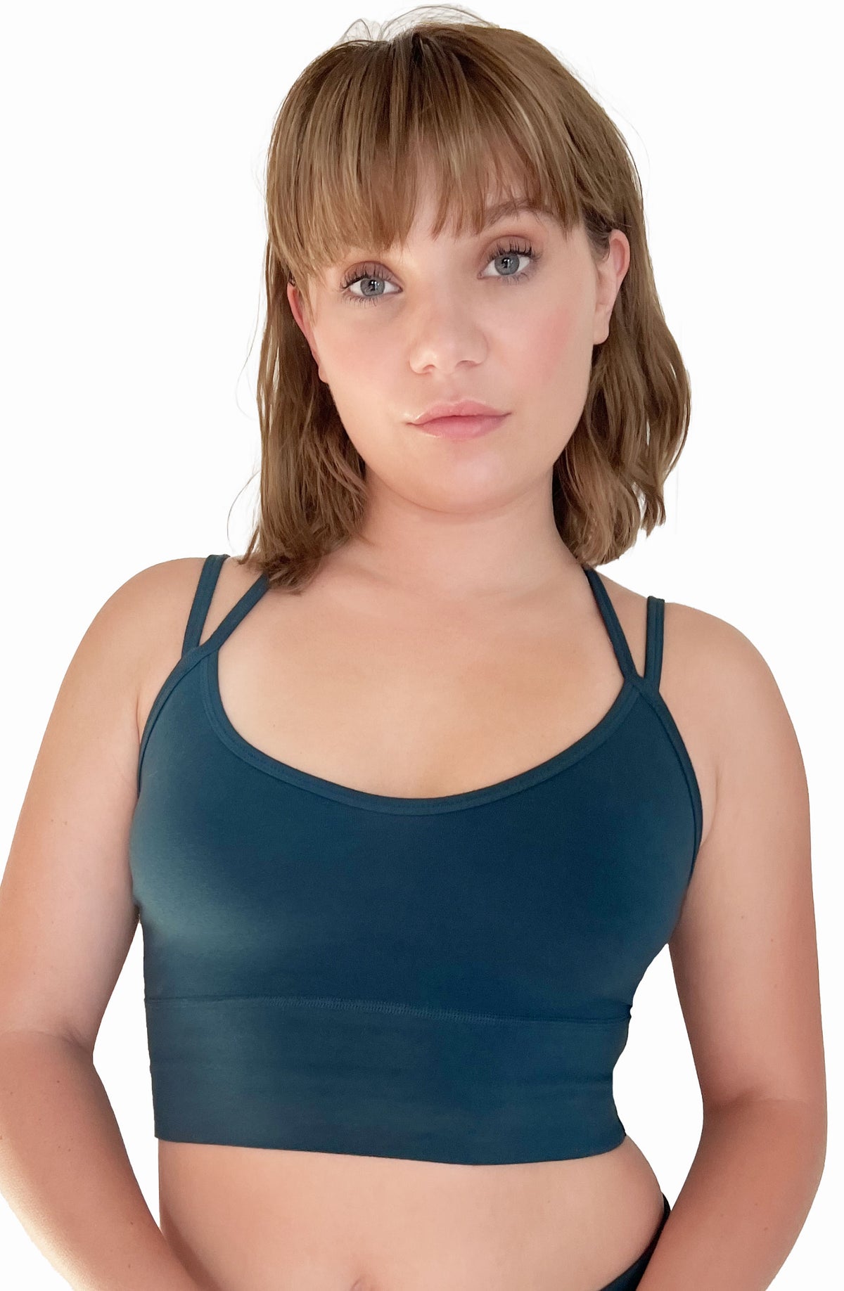 Long Line Bralette ~ Deep Sea
