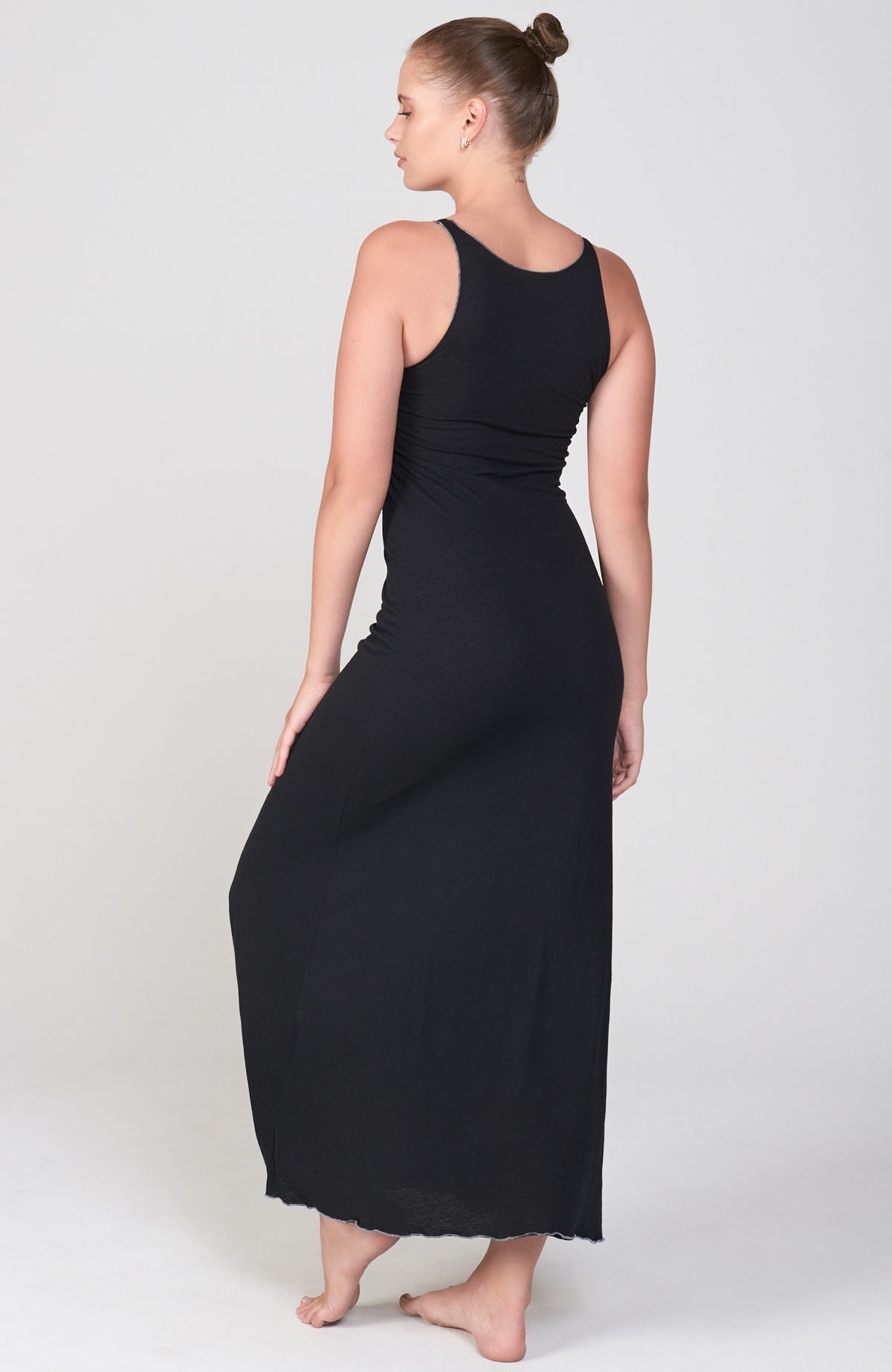 Maxi Tank Dress ~Black