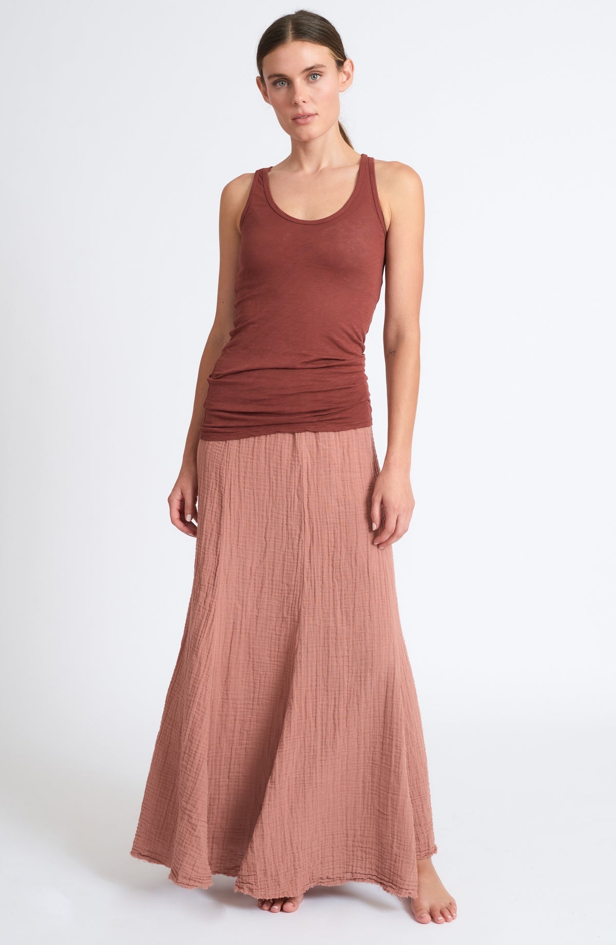 Daydream Skirt ~ Desert Clay
