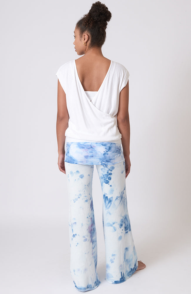 Ribbed Studio Coverup ~White