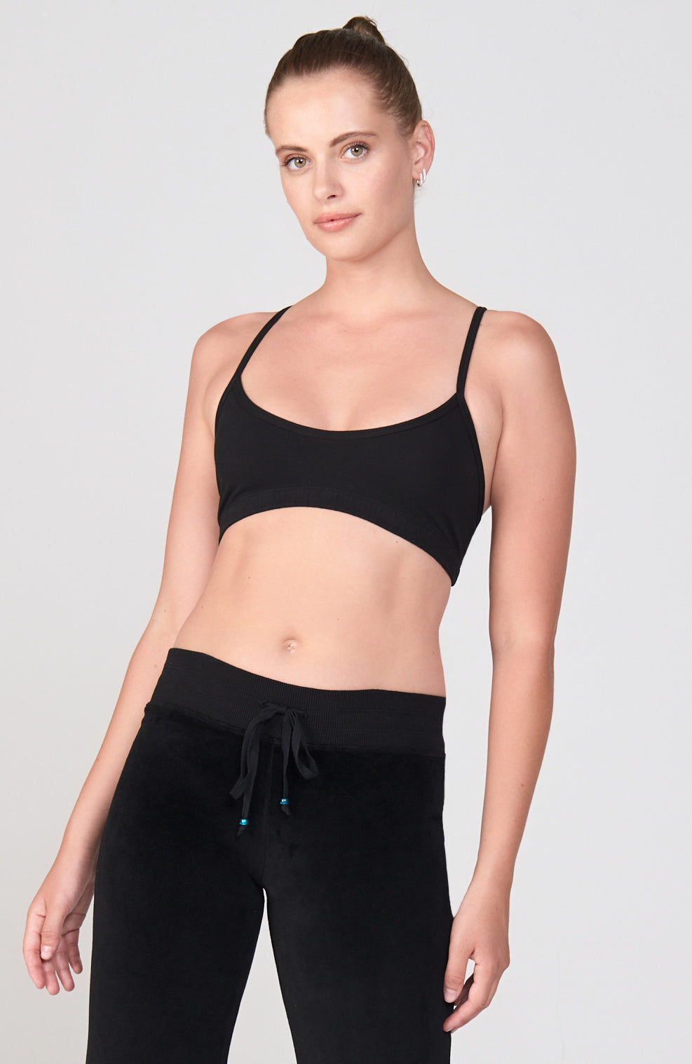 Strappy Hatha Bralette ~ Black