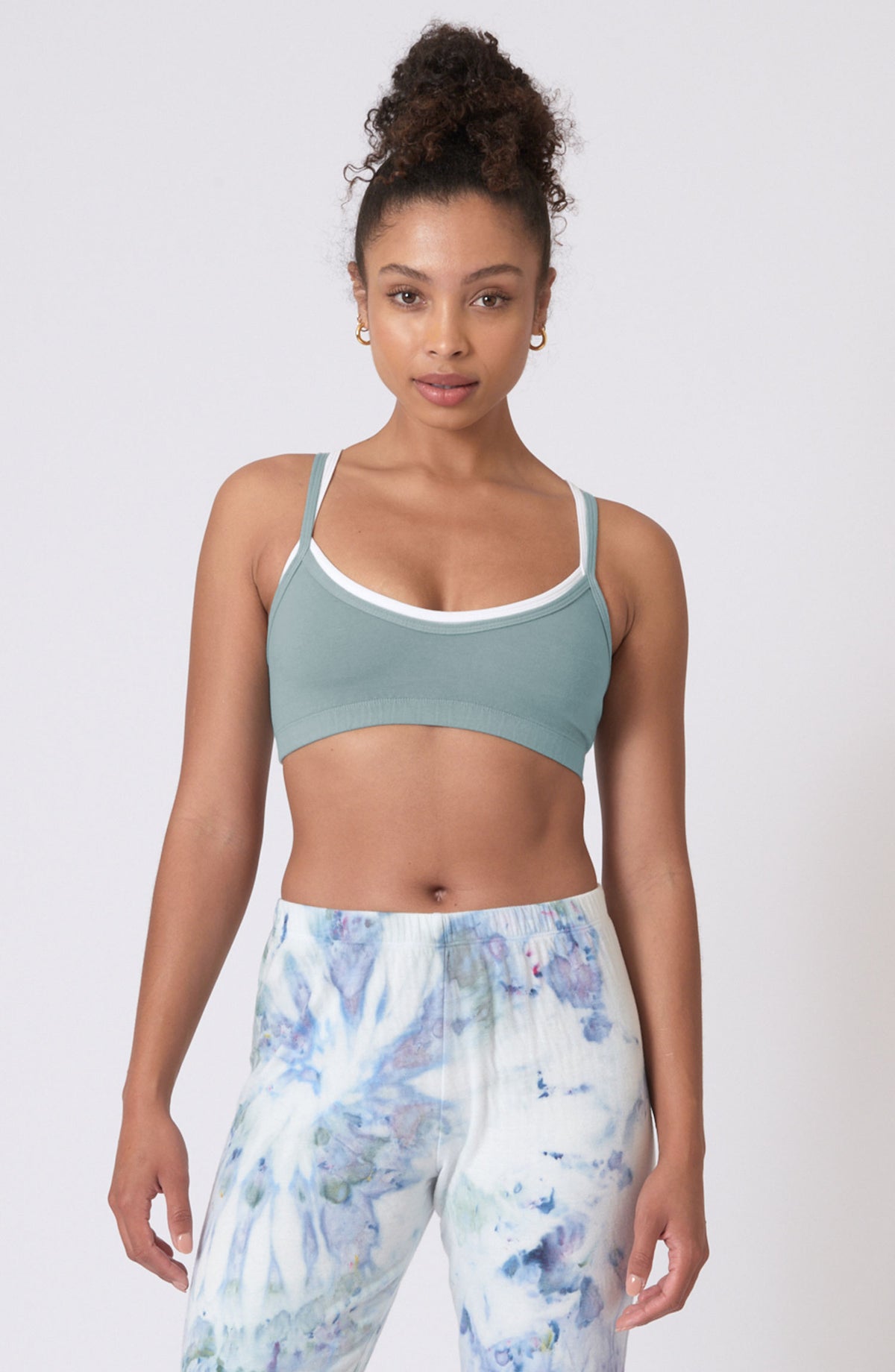 Asana Bralette ~ Ocean Blue