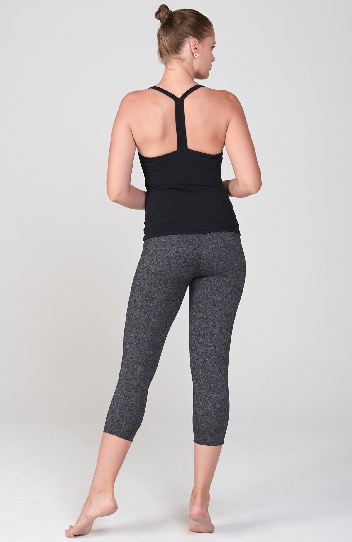 Slim Racerback Vinyasa Cami ~Black