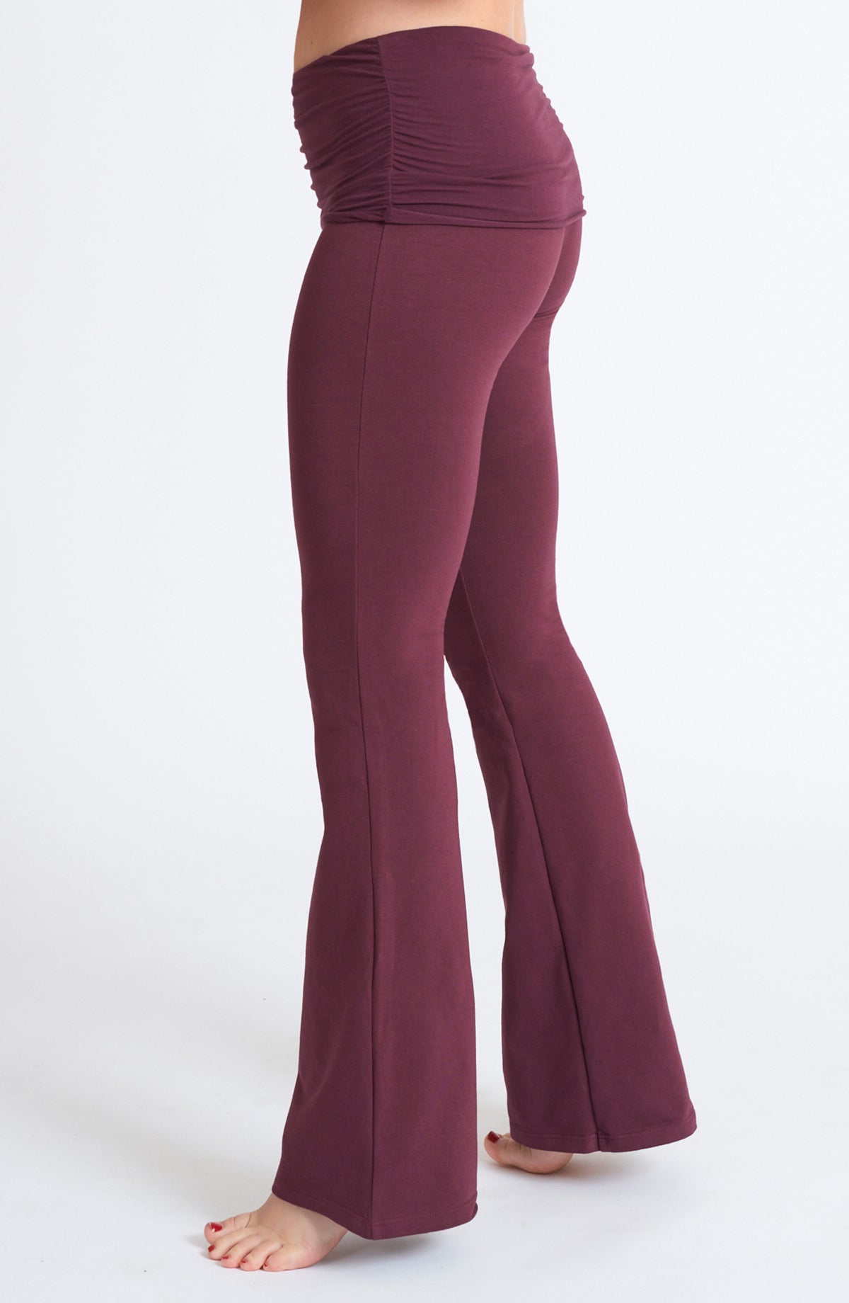 Bootcut Flare Practice Pant ~ Wild Plum