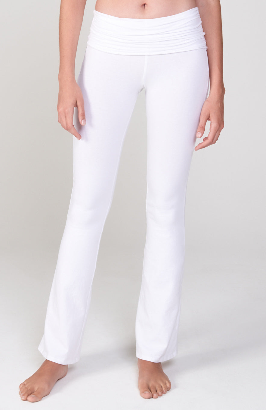 Bootcut Flare Practice Pant ~White