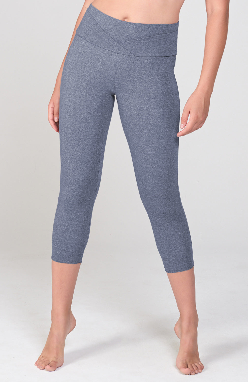 Double Waist Pose Capri ~ Denim Muse