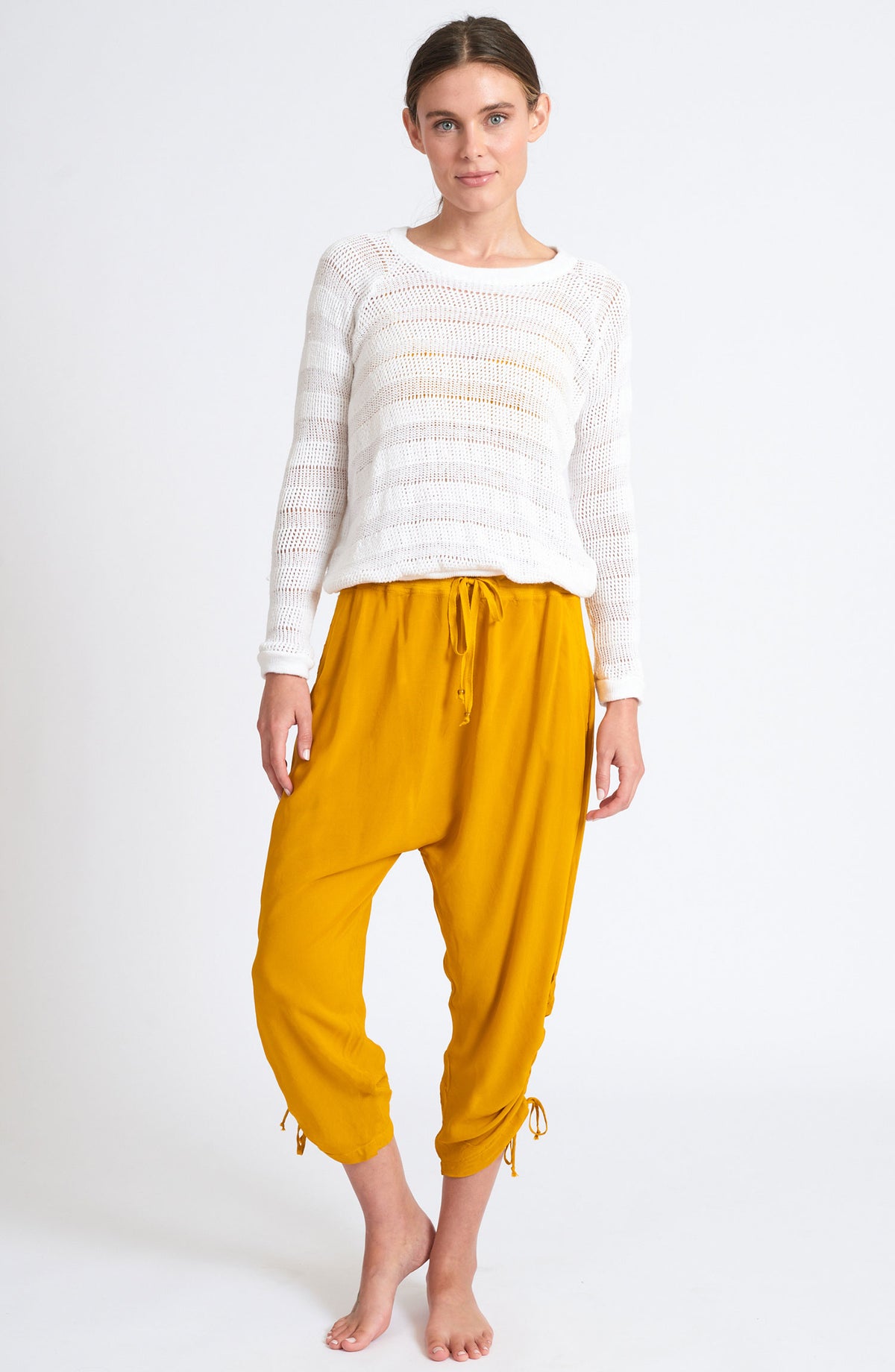 Harem Cool Capri ~ Turmeric