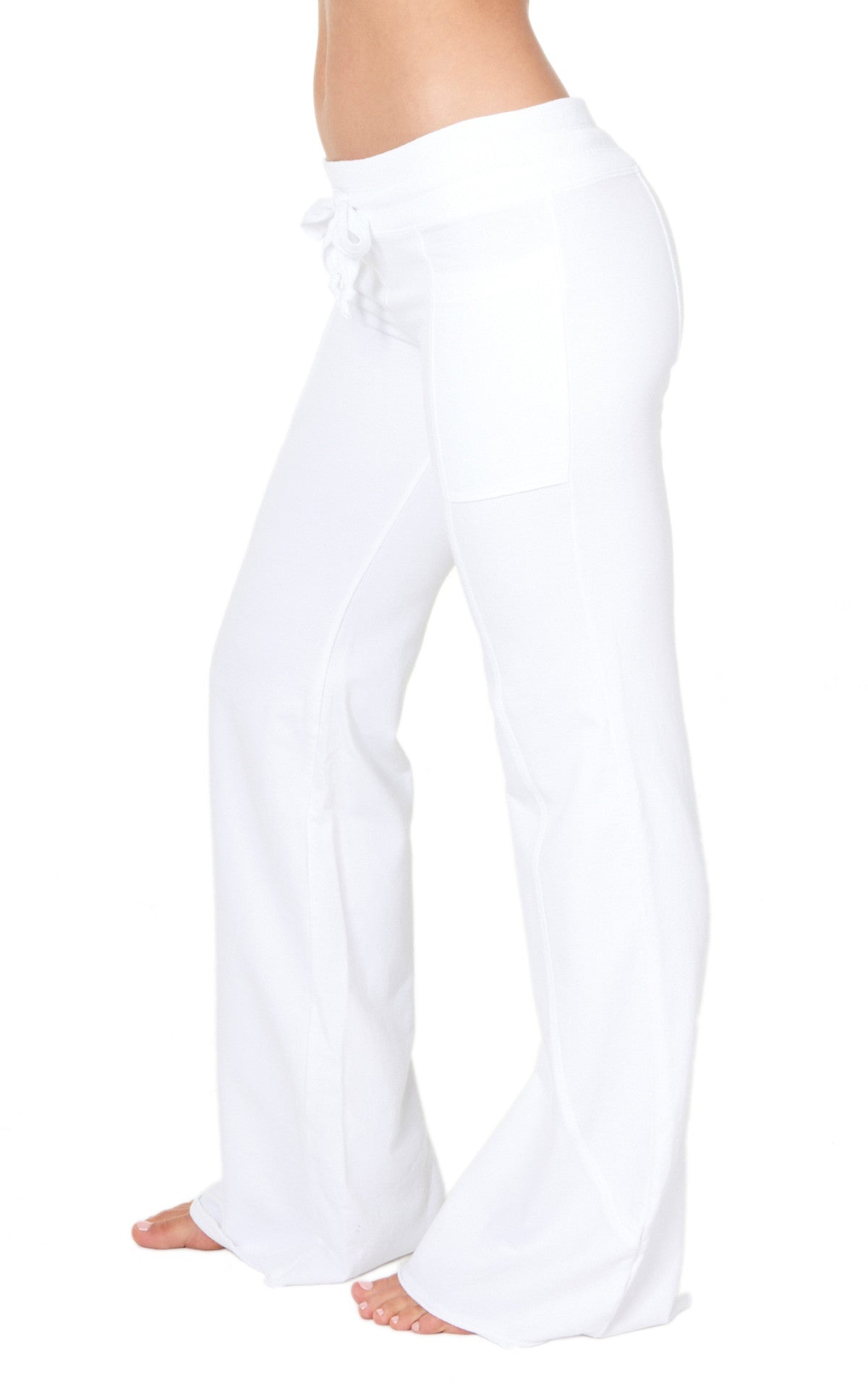 Flare Wave Pant ~White