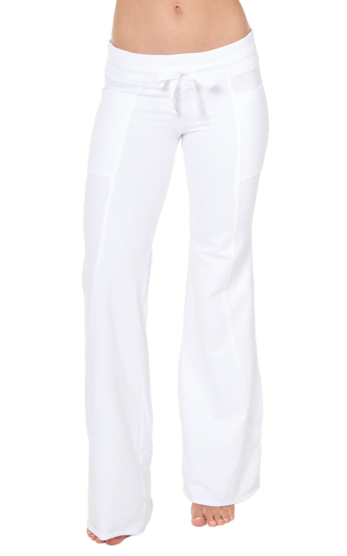 Flare Wave Pant ~White