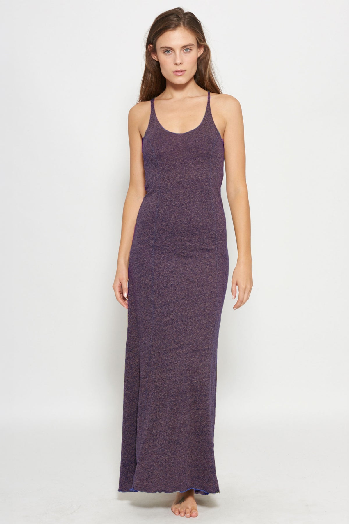 Maxi Tank Dress ~ Purple Haze