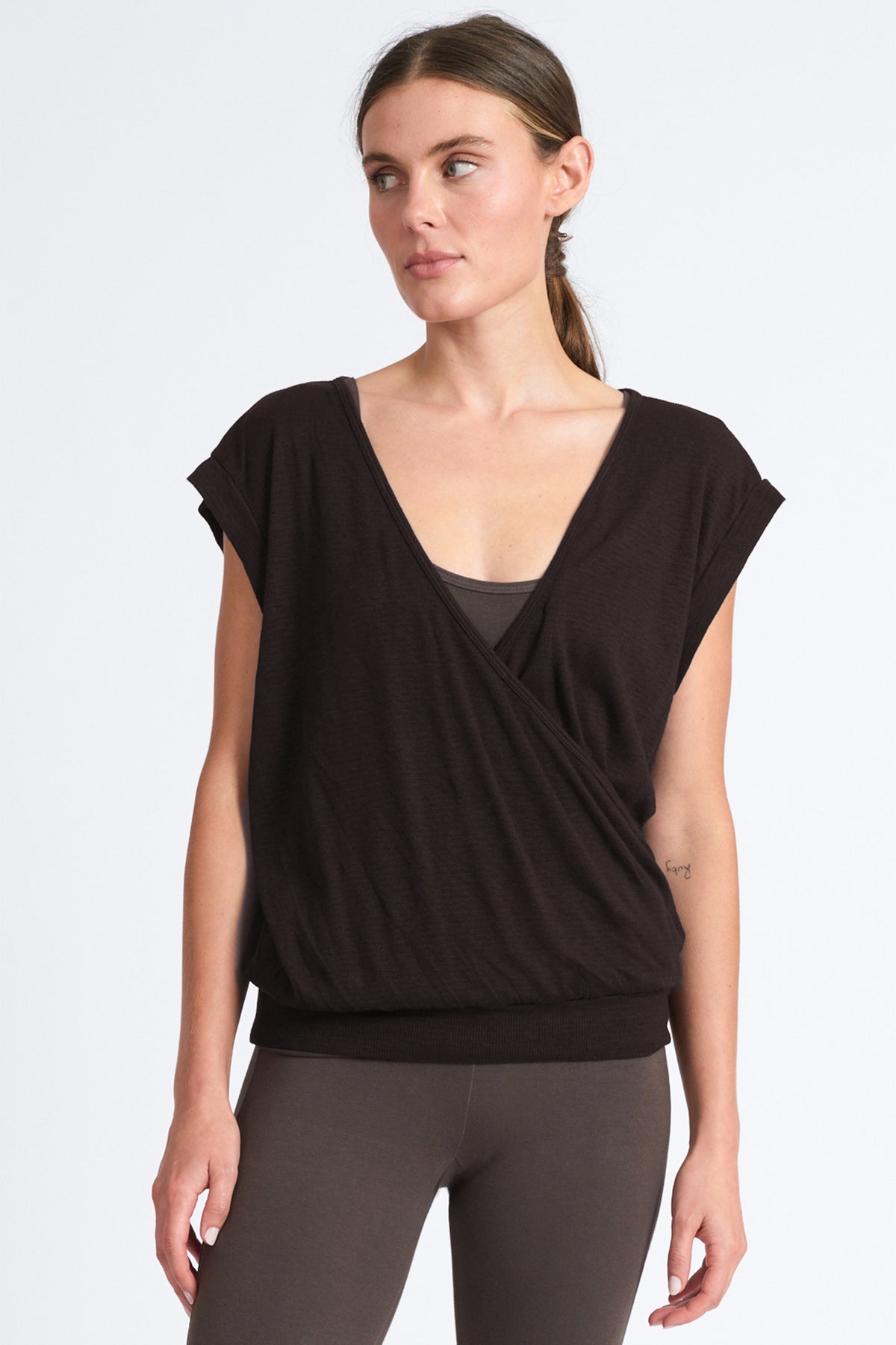 Ribbed Studio Coverup ~ French Press