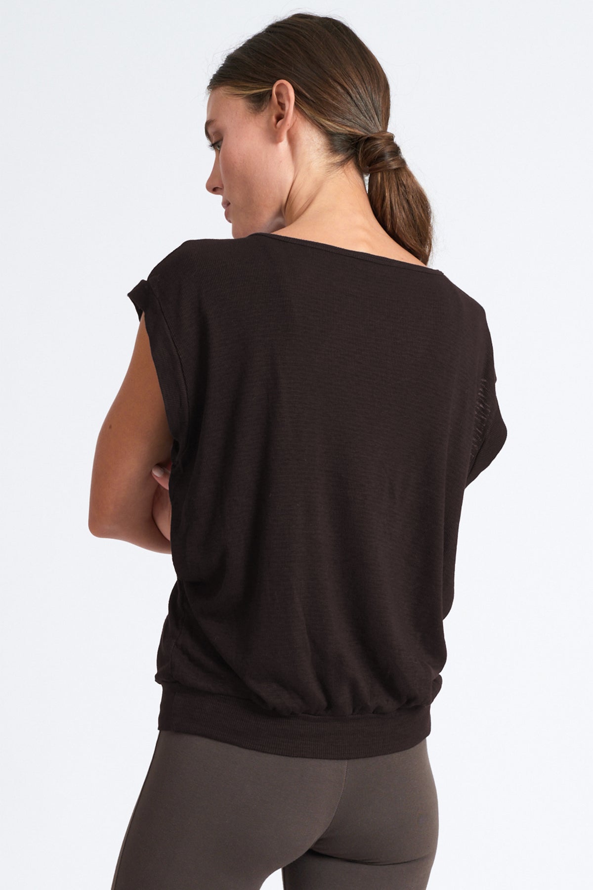 Ribbed Studio Coverup ~ French Press