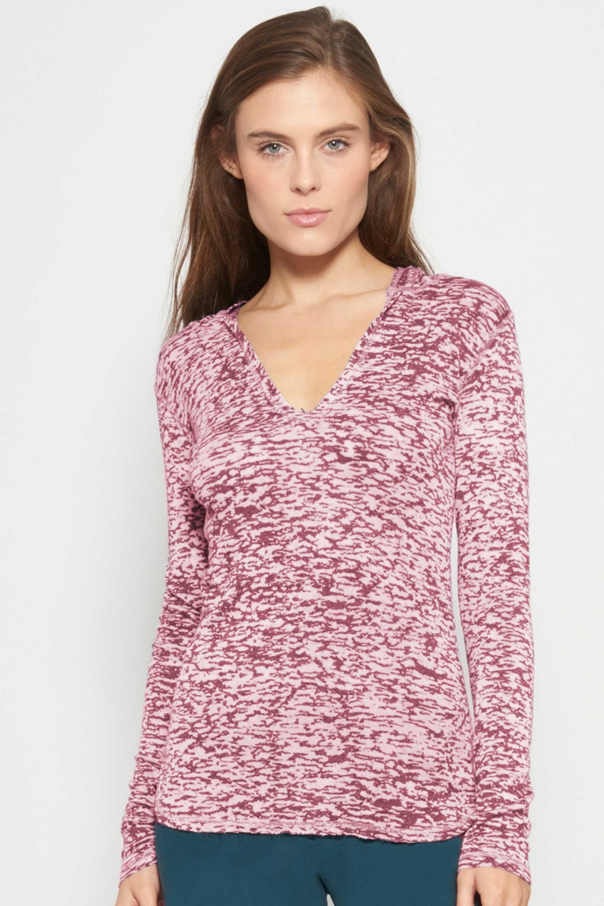 Burnout Hoodie ~Raspberry
