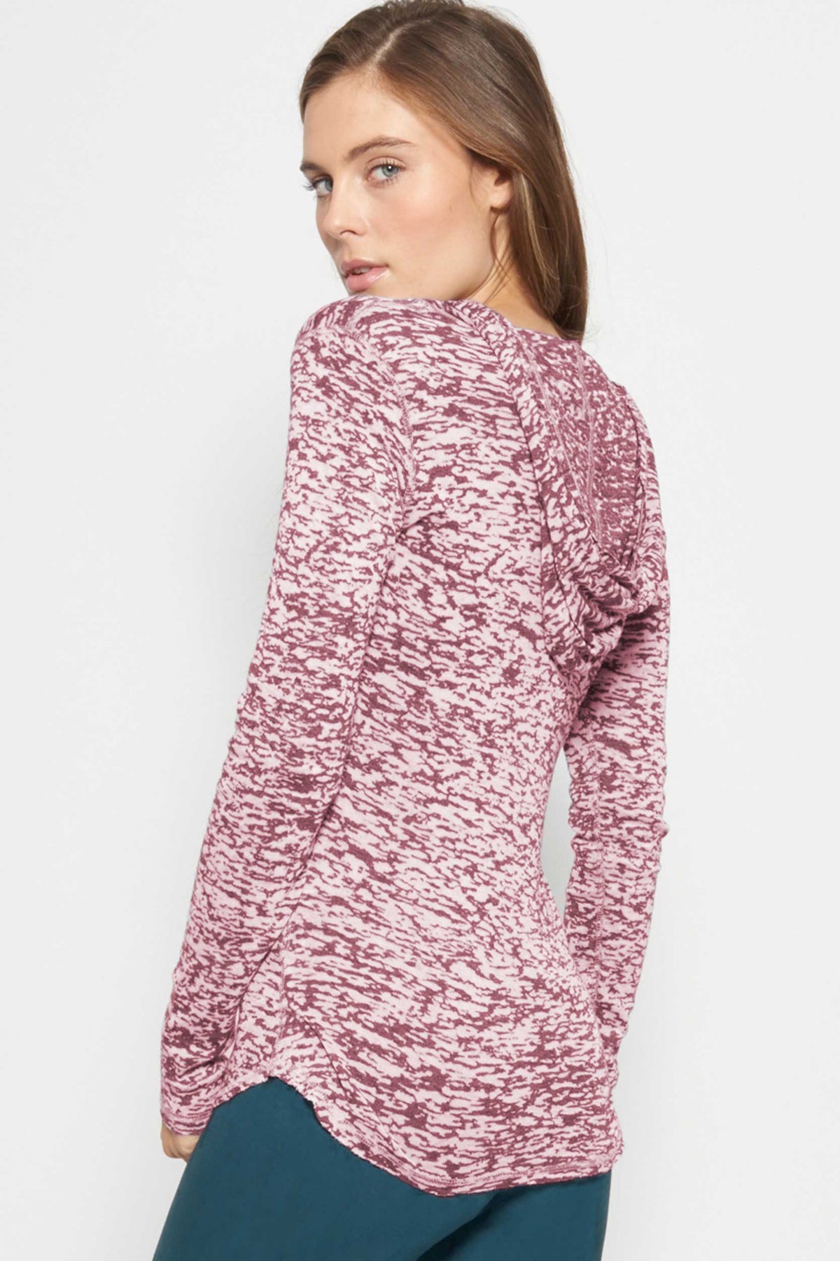 Burnout Hoodie ~Raspberry