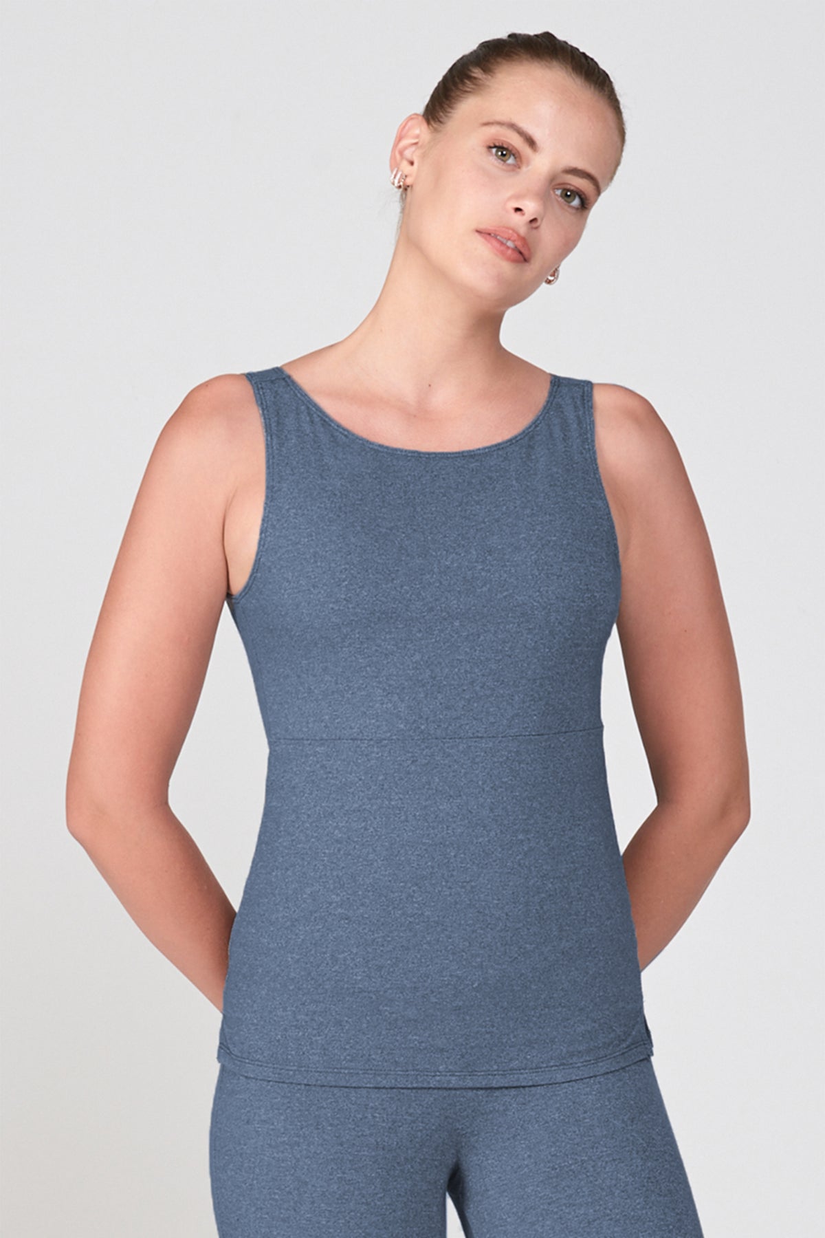 Asana Tank ~ Denim