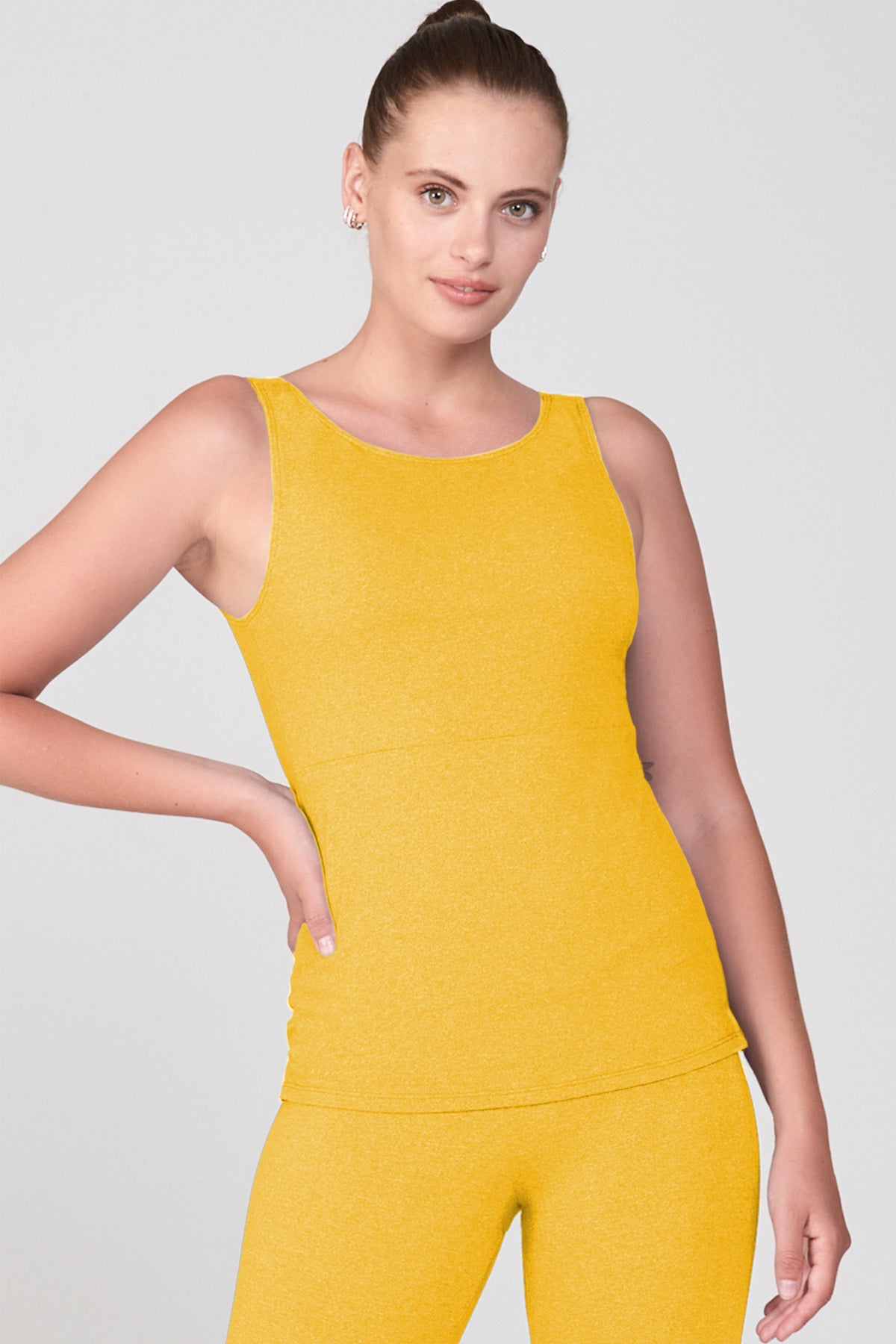 Asana Tank ~ Turmeric