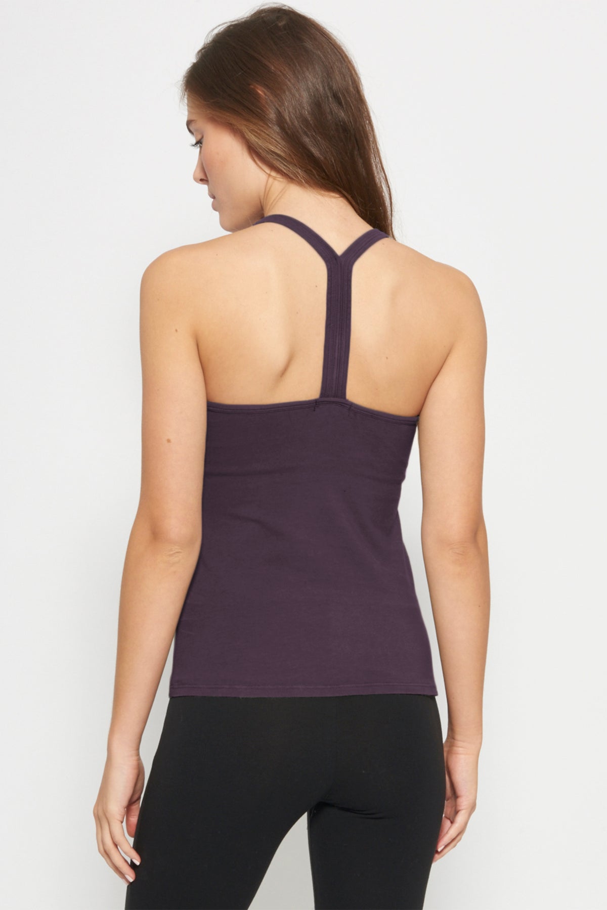 Slim Racerback Vinyasa Cami ~ Purple Haze
