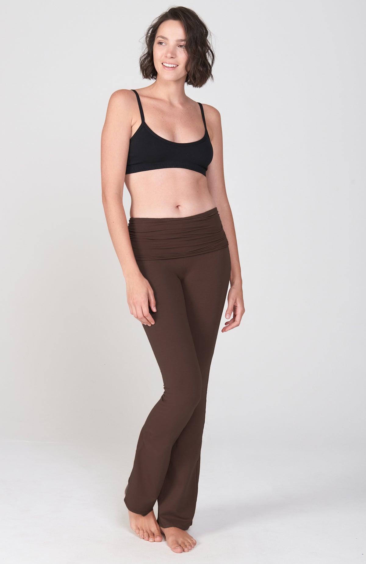 Bootcut Flare Practice Pant ~ Brown Sugar