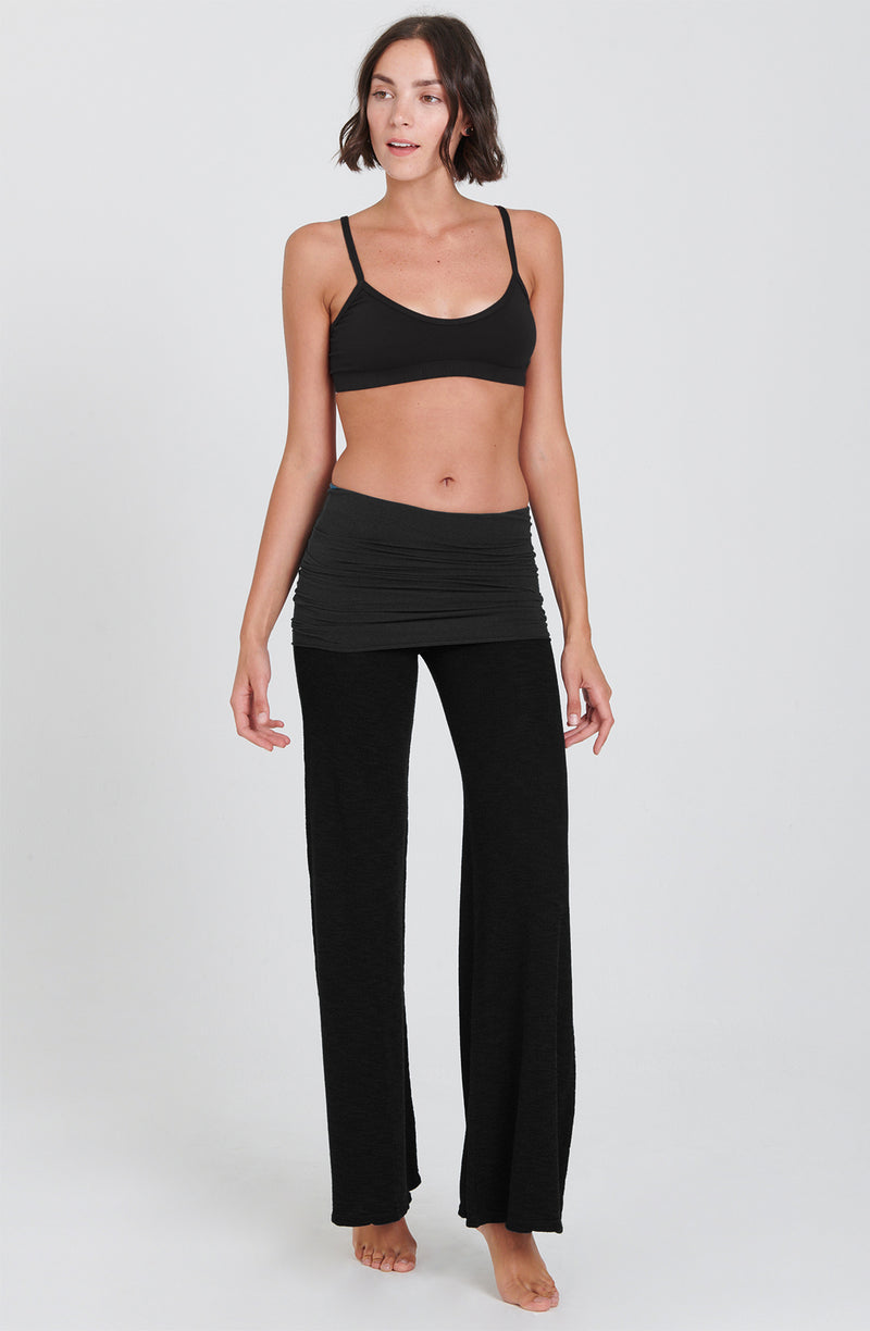 Surf Nomad Flare Pant ~ Black