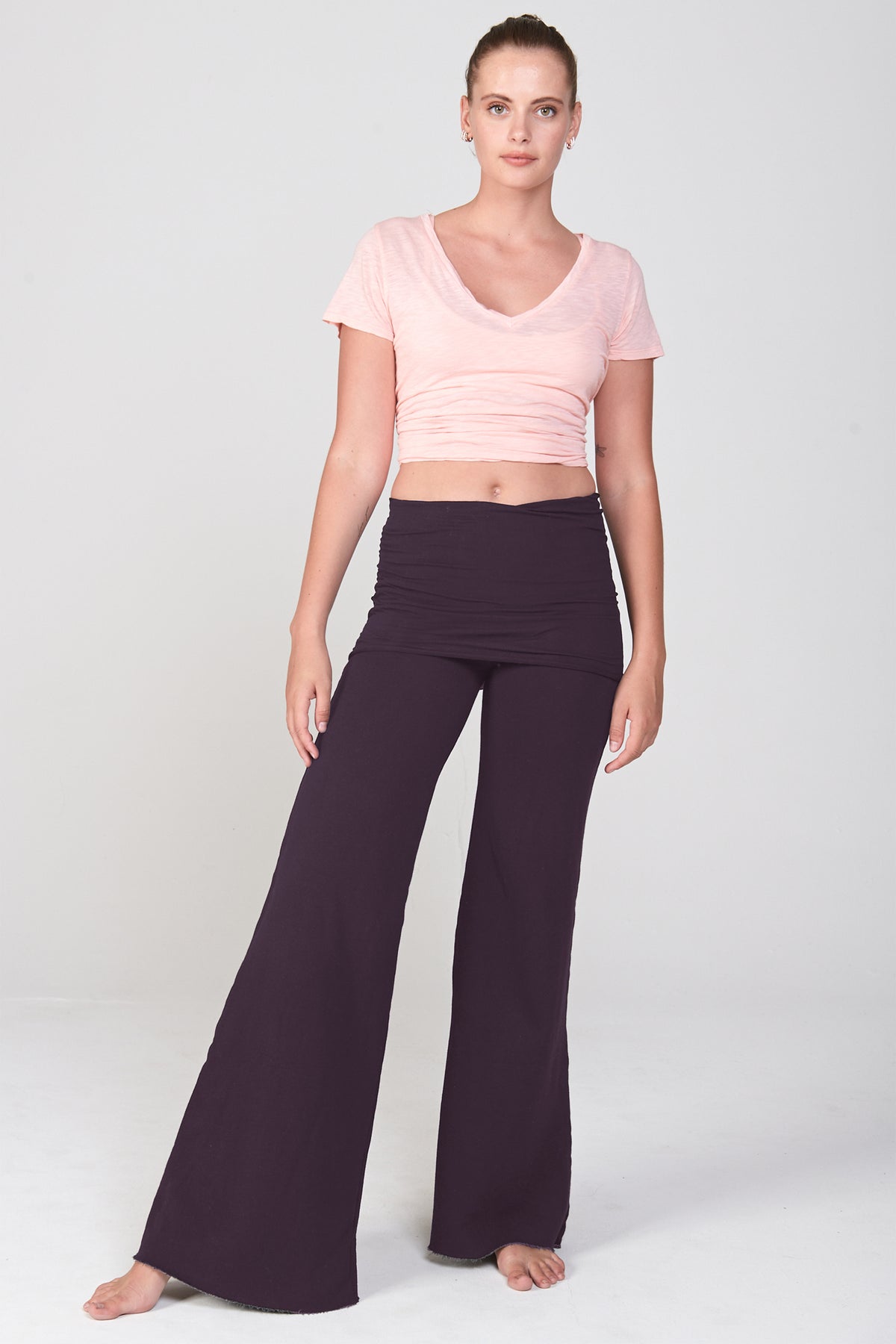 Hybrid Nomad Flare Pant ~ Purple Haze