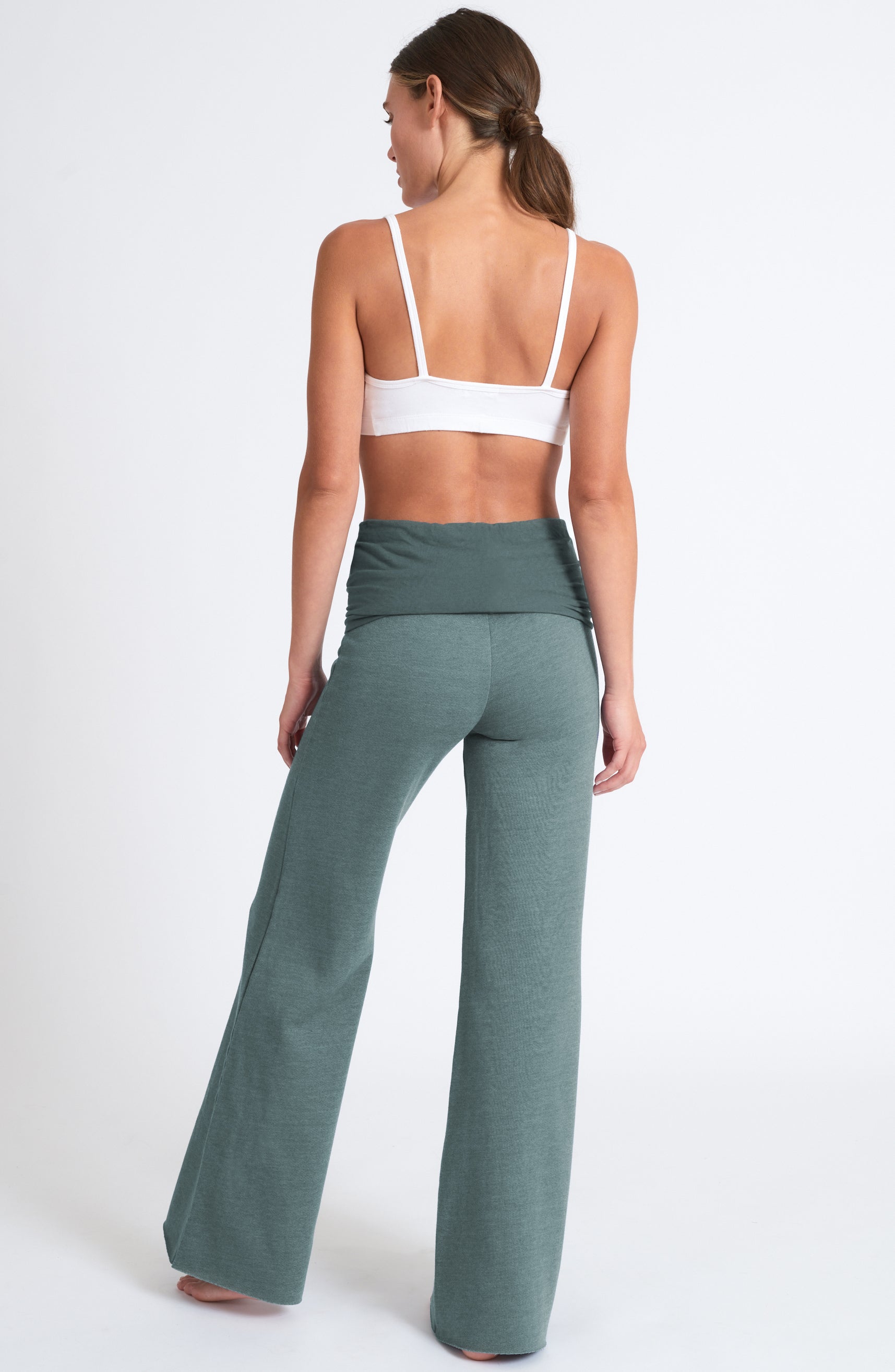 Wide Leg Nomad Pant Spruce Omgirl