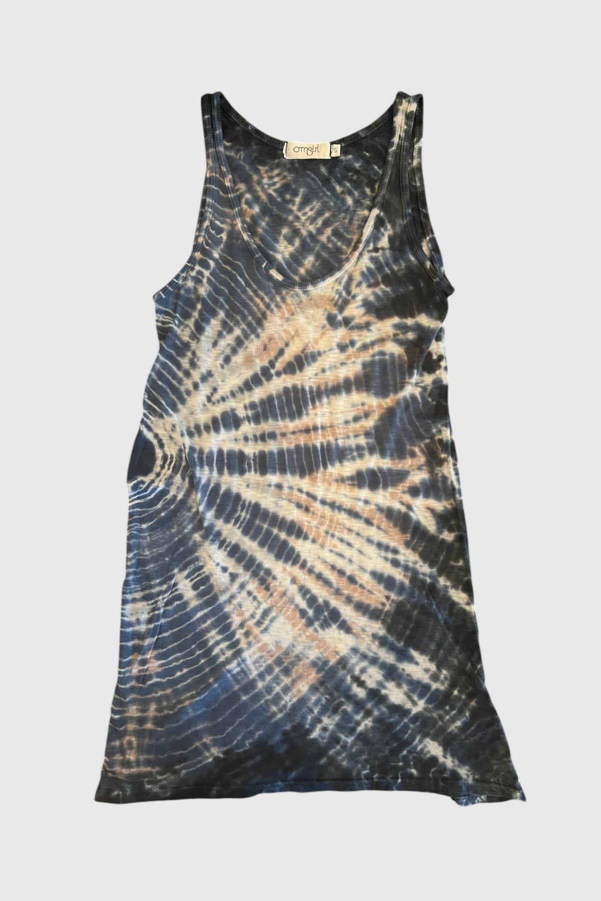 Mindful Tank ~ Blue Spiral TD