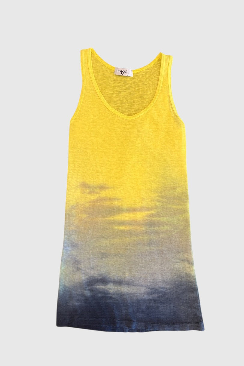 Slub Mindful Tank ~ Sunny TD