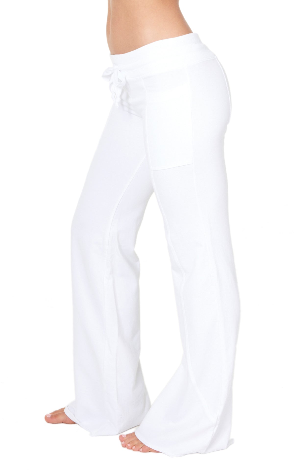 Flare Wave Pant ~ White