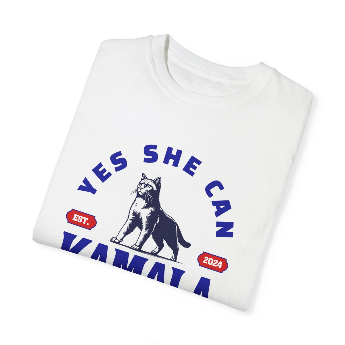 Yes She Can ~ Unisex Garment-Dyed T-shirt