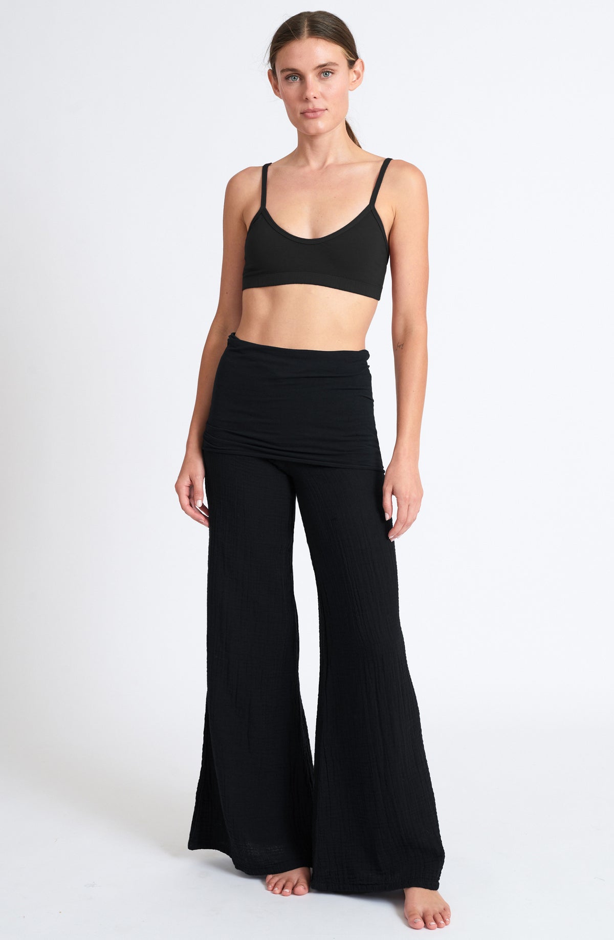 Gauze Paradise Nomad Pant ~ Black