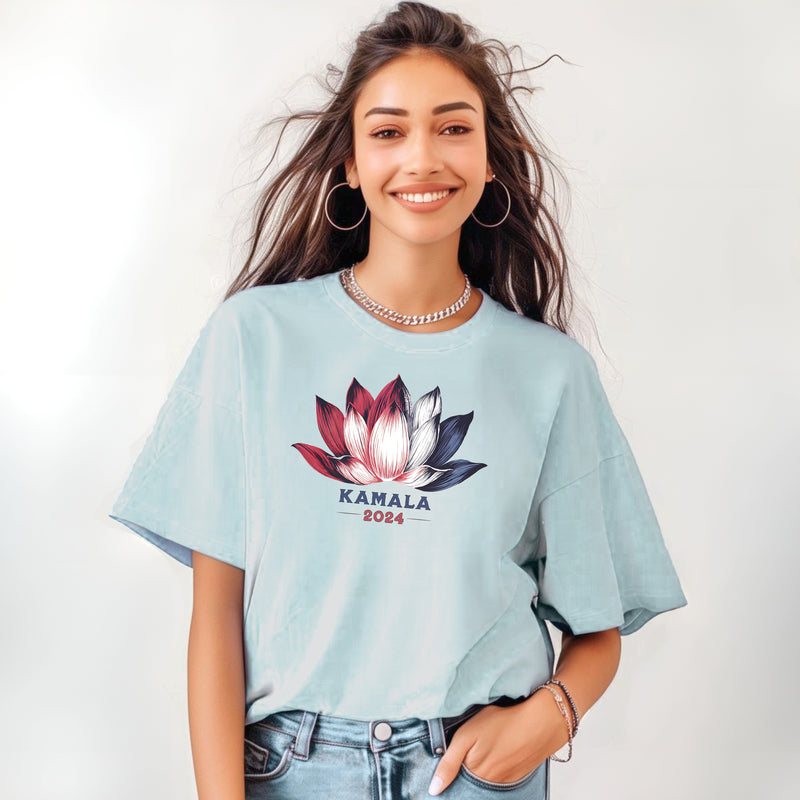 Lotus For Potus ~ Unisex Garment-Dyed T-Shirt