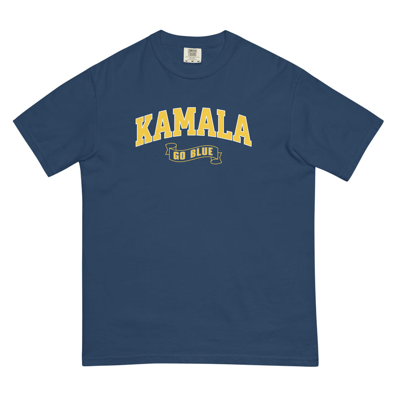 Kamala Go Blue ~ Unisex Garment-Dyed T-shirt