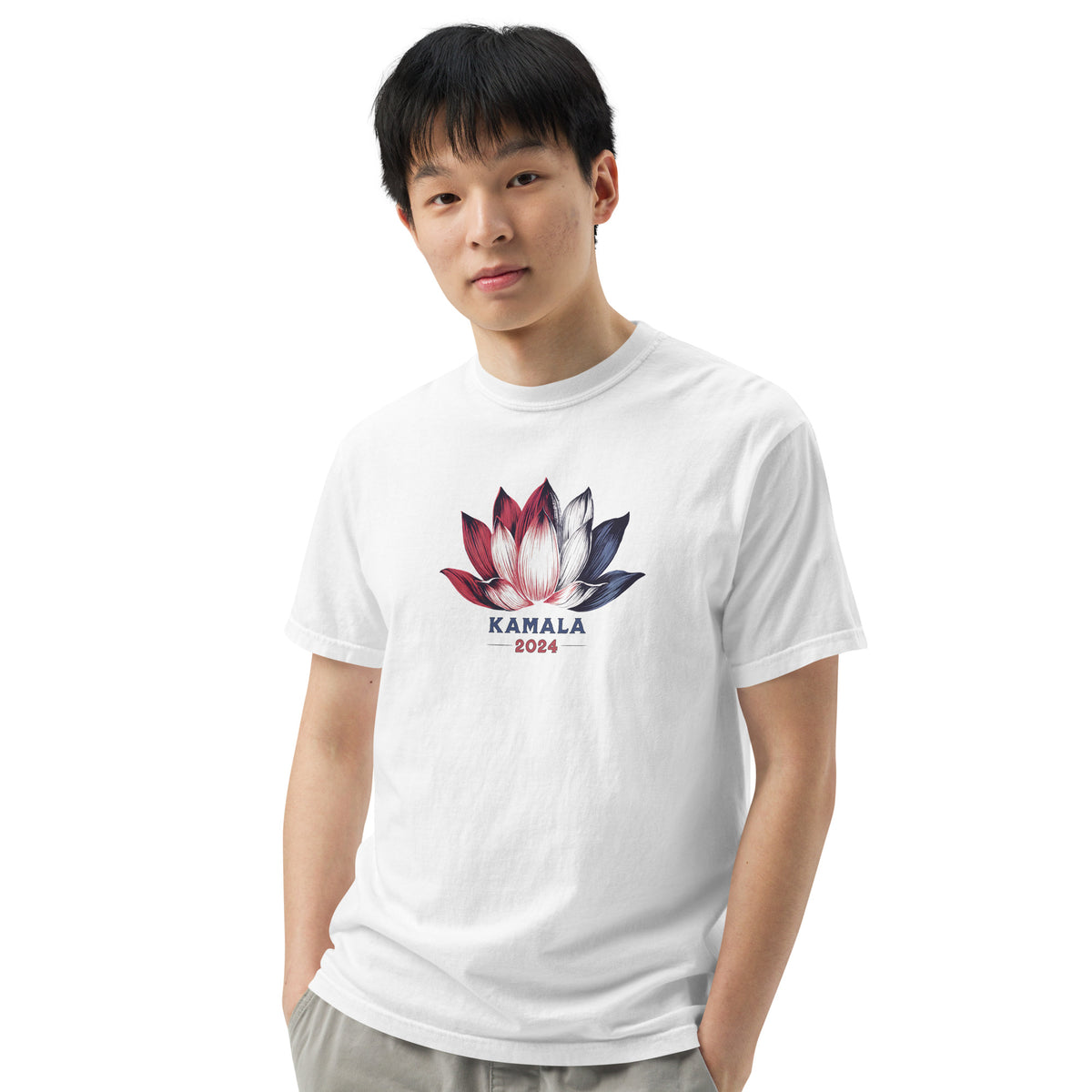 Lotus For Potus ~ Unisex Garment-Dyed T-shirt