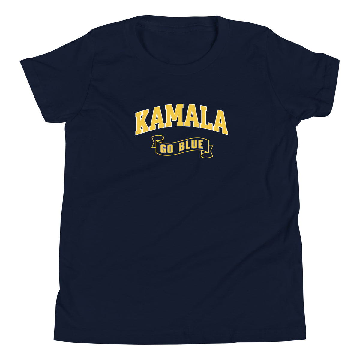 Kamala Go Blue ~ Youth Short Sleeve T-Shirt