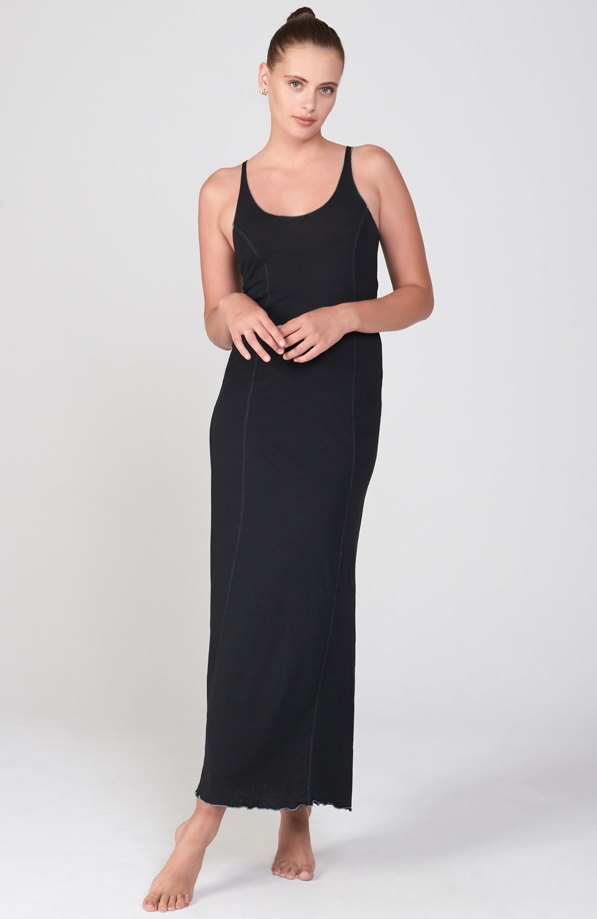 Maxi Tank Dress ~Black