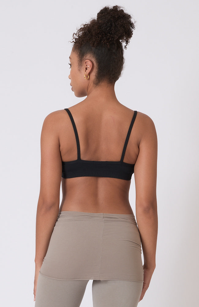 lf black bralette