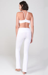 Bootcut Flare Practice Pant ~White