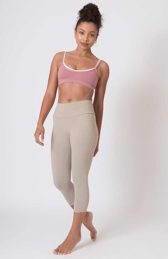 Double Waist Pose Capri ~Neutral