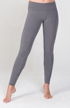 Sueded High Waisted Hatha Legging ~Sterling