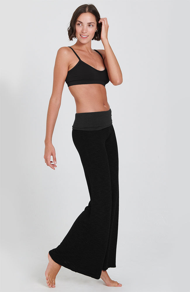 Surf Nomad Flare Pant ~ Black – Omgirl