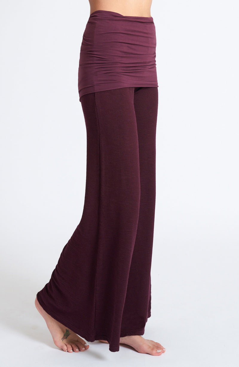 Surf Nomad Flare Pant ~Wild Plum