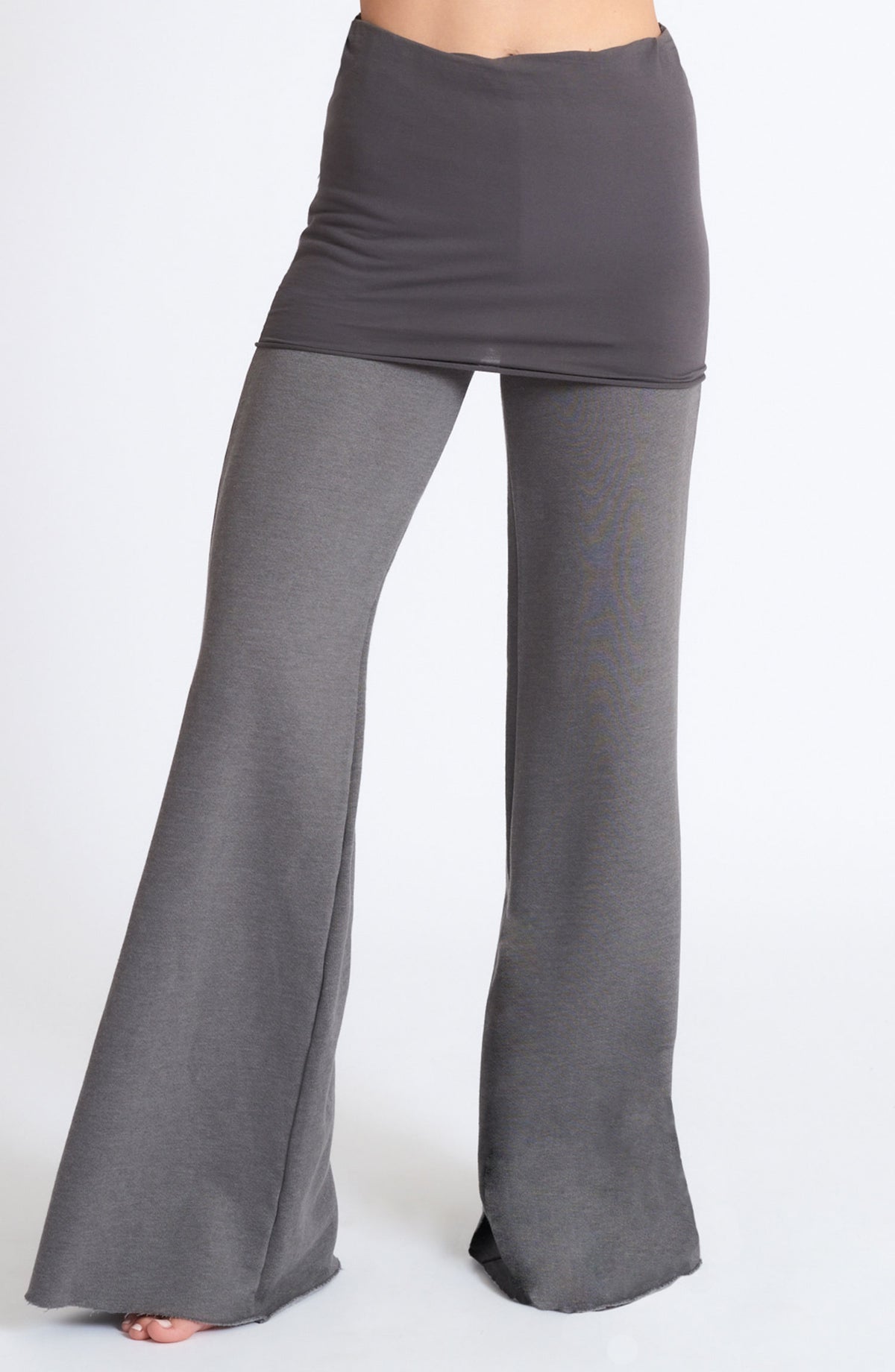 Wide Leg Nomad Pant ~ Earl Grey