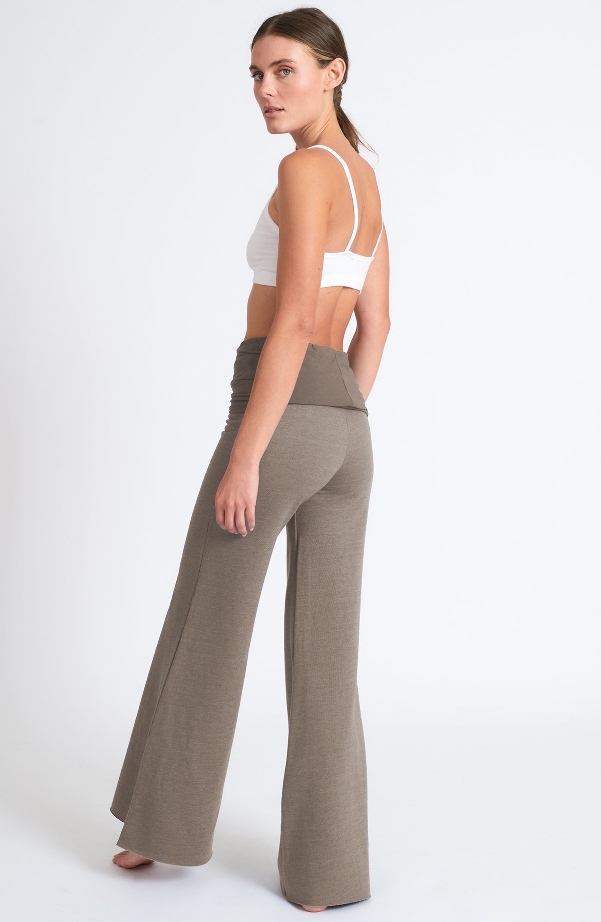 Wide Leg Eco-Nomad Pant ~ Cocoa
