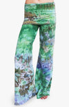 Wide Leg Nomad Pant ~Water Lily