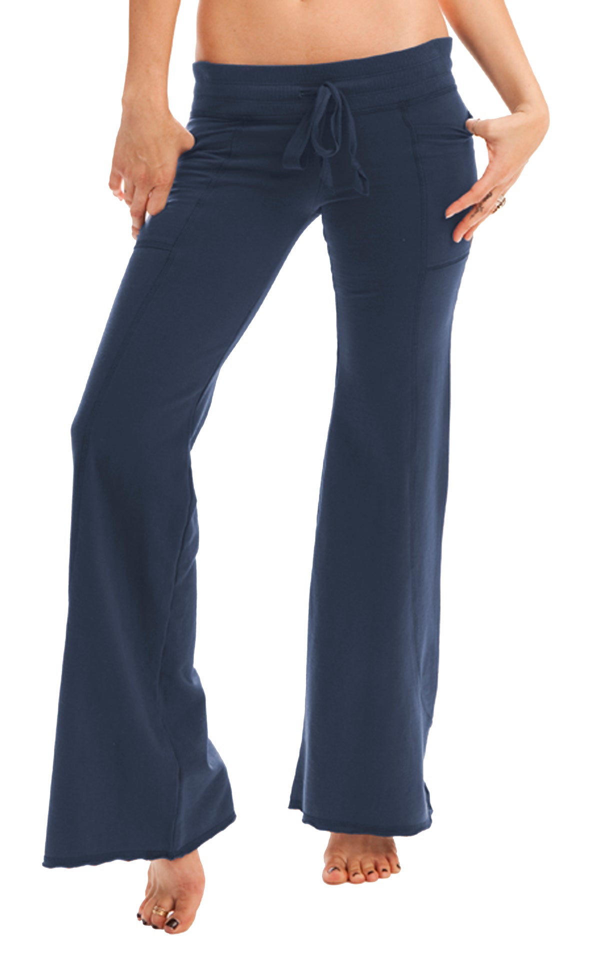 Flare Wave Pant ~Navy